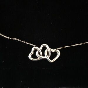 Sterling Silver Tiffany Heart Necklace